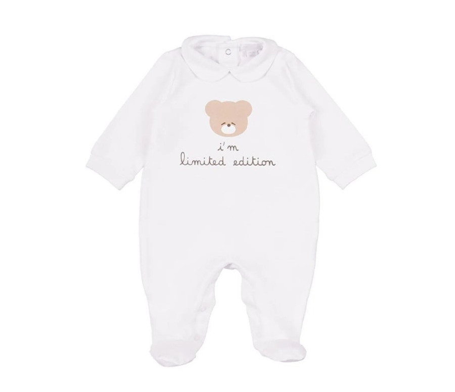 Nanan - Tutina "I'm Limited Edition" Bianca