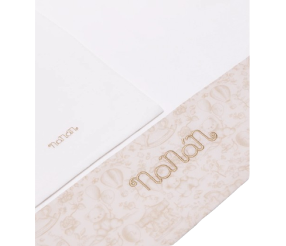 Nanan - Set Lenzuola Carrozzina 3 pezzi Little Dreamland