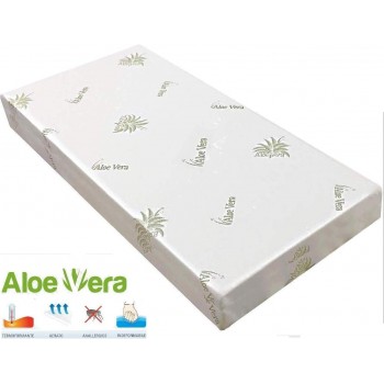 Materassino per lettino in “Aloe Vera” e Cuscino